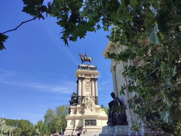 istock Monument to Alfonso XII in Madrid, El Retiro Park 1491948326