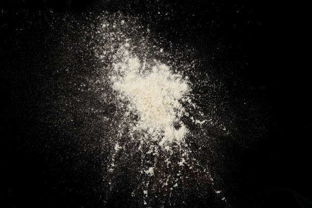 istock Splash of white powder isolated 1491965248