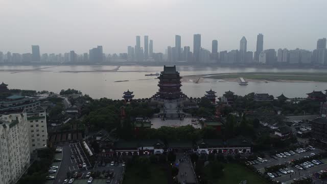 Tengwang Pavilion, an ancient Chinese building, Nanchang, Jiangxi