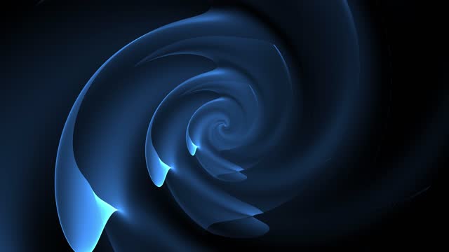 4K  Abstract  blue background video seamless looping. Art wave motion looping.