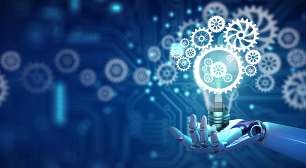 Innovation gears. Idea and imagination. Creative and inspiration concept.