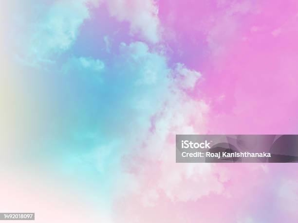 Horizontal Soft Pink Blue And White Coloured Vector Multi Colored  Backgrounds Like Water Colour Spread Or Sprayed On White Backdrop Stock  Illustration - Download Image Now - iStock