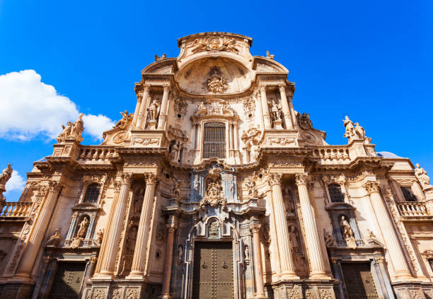 istock Saint Mary Cathedral in Murcia city, Spain 1492021482