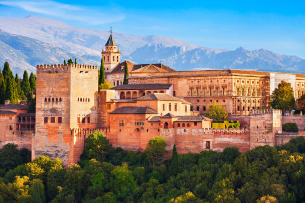 istock The Alhambra aerial panoramic view in Granada, Spain 1492021636