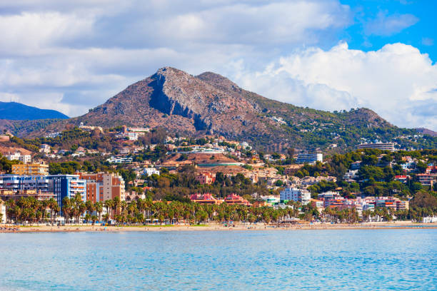 istock Main city beach in Malaga city, Spain 1492021806