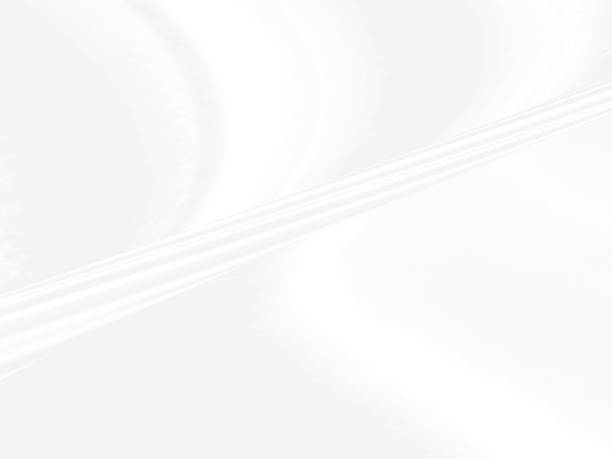 istock Clean fashion woven beautiful soft fabric abstract smooth curve shape decorative textile white background 1492023448