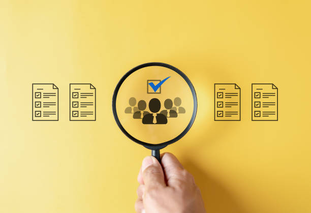 istock HRM or Human Resource Management, Hand tick or selective and accept to manager icon which is among staff icons for human development recruitment leadership and customer target group concept. 1492025163