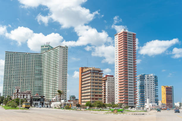 Havana, Cuba - October, 2017: Havana Cityscape Cuba