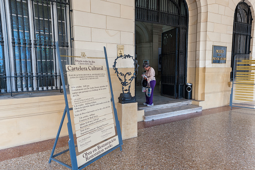 Havana, Cuba - October 23, 2017: Revolution Museum in Havana, Cuba.