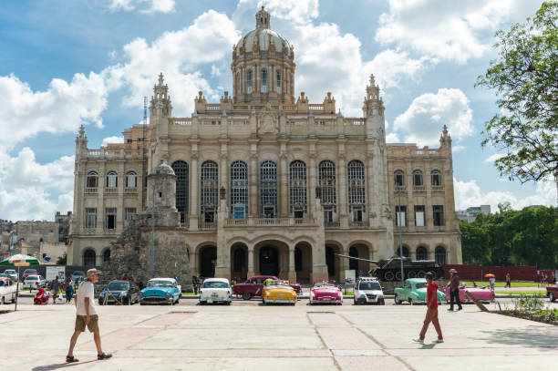 Havana, Cuba - October 23, 2017: Revolution Museum in Havana, Cuba.