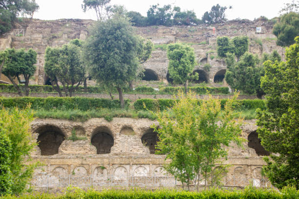 istock Baths of Baia archaeological site in Campania 1492044734