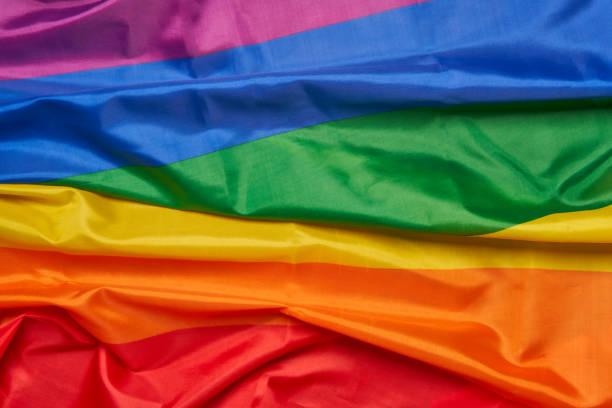 istock LGBT community flag background with rainbow colors 1492045114