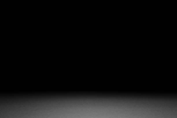 istock Abstract black, grey stage mockup with light beam and horizontal line, high contrast, empty template for for presentation cosmetic product, goods, advertising, design, poster, flyer, text, card. 1492054592