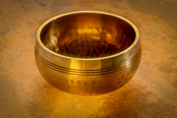 istock tibetan singing bowl on a backlit leather surface, sound therapy for healing, relaxation and meditation 1492058696