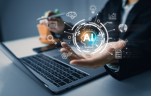 AI Artificial Intelligence helps in analytical thinking and solving business problems incorporating data science, information technology concepts as it can connect and access big data globally.