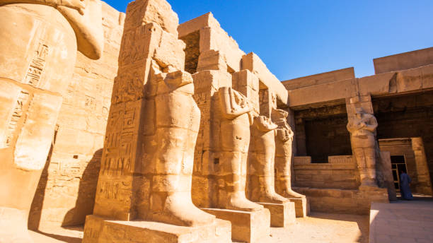 istock Ancient ruins of Karnak temple in Luxor, Egypt 1492066028