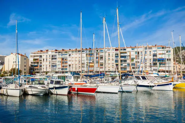Photo of Yachts in Toulon port, France