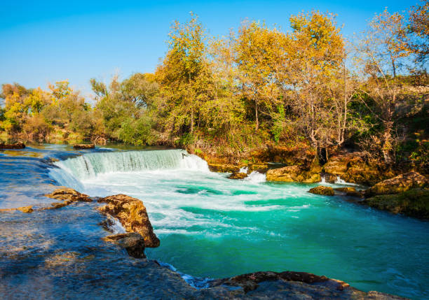 Manavgat Selalesi Waterfall in Manavgat city in Antalya region in Turkey