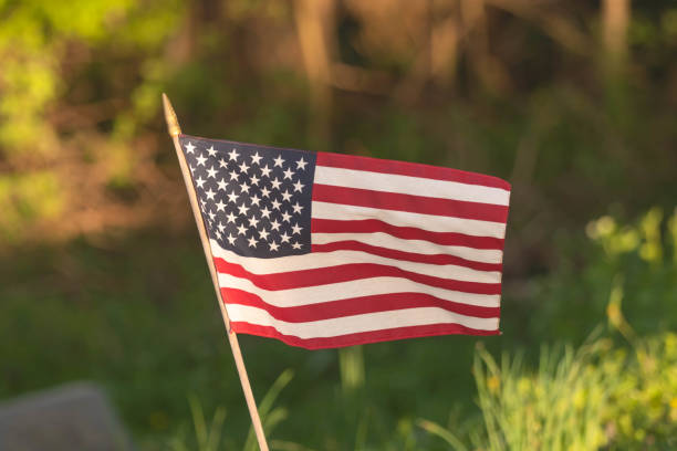 istock USA flag in natural light setting sun 1492080871