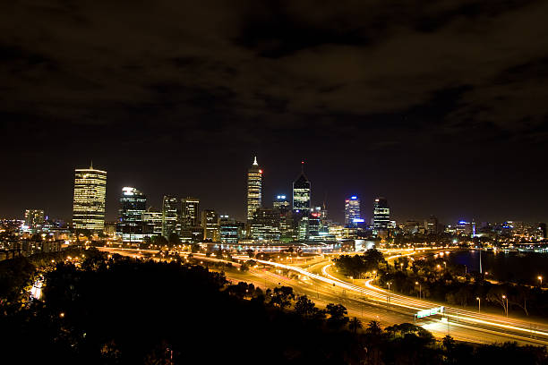 istock Night Skyline Perth City Western Australia 149209221