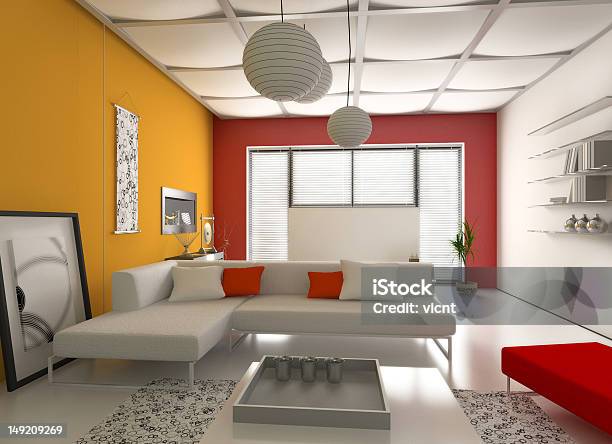 Modern Interior Stock Photo - Download Image Now - Apartment, Architecture, Carpet - Decor