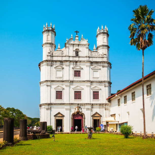 istock Catholic church in Old Goa 1492100639