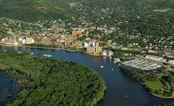 Red Wing, Minnesota - Aerial