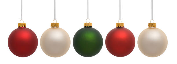 istock Christmas Ornaments Hanging Border 149210773