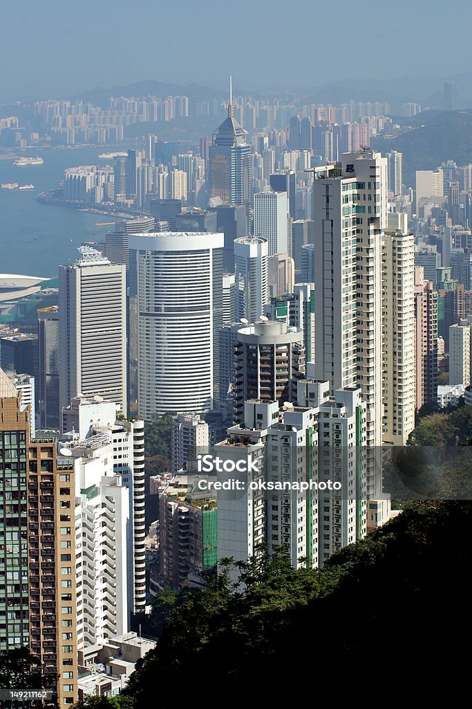 Hong Kong - Lizenzfrei Anhöhe Stock-Foto