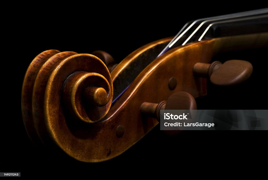 Viola o voluta del violín - Foto de stock de Música de cámara libre de derechos