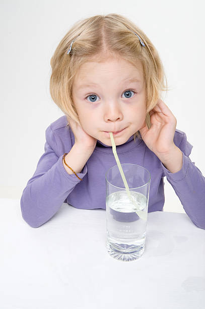 istock Baby wiyth glass of water 149211312