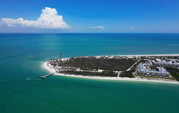 istock Lighthouse on Sanibel Island from the Air 1492117366