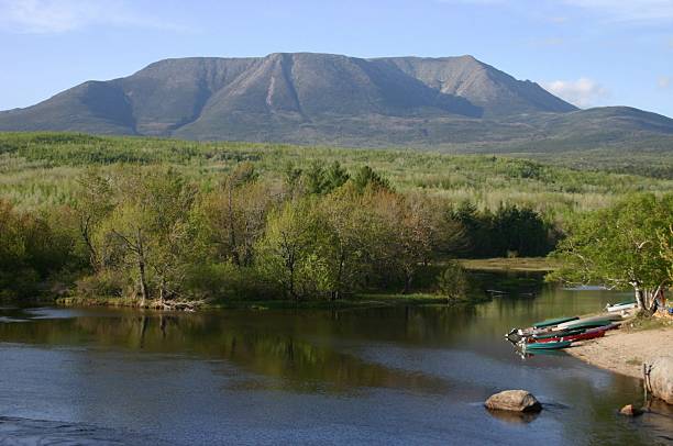 Mount Katahdin at the West Branch