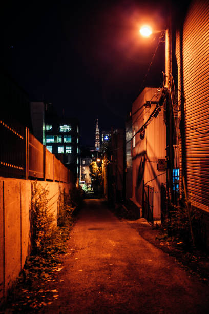istock Dark alley  - Montreal 1492125243