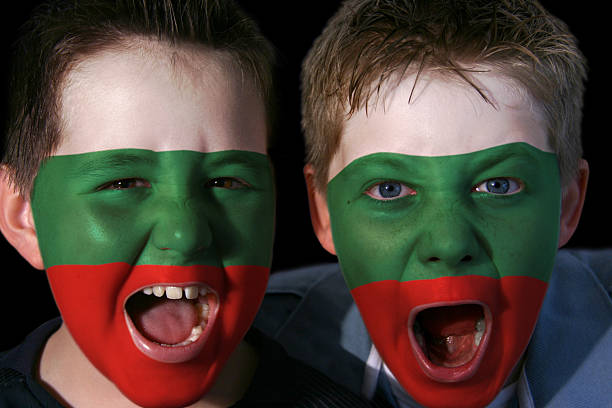 istock Young Bulgarian Football Supporters 149212543