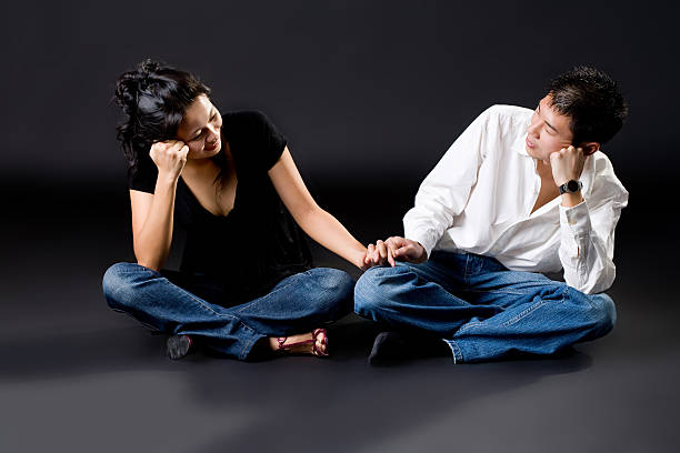 istock couple looking at each other deeply in love 149212550