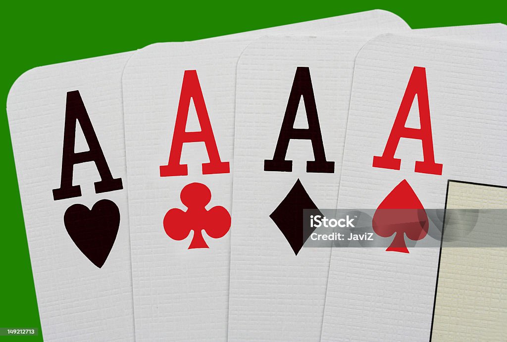 Четыре Aces - Стоковые фото Азартные игры роялти-фри