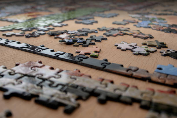istock Close up of puzzle pieces 1492132540