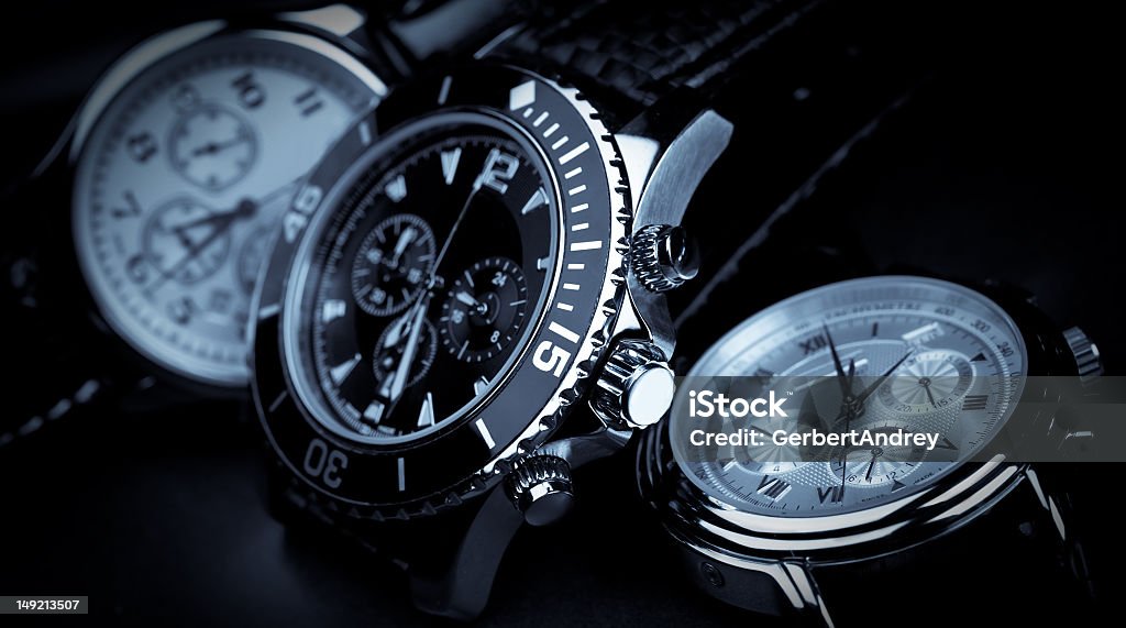 Reloj de pulsera - Foto de stock de Reloj de pulsera libre de derechos