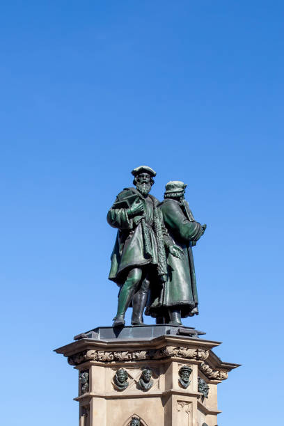 istock Johannes Gutenberg monument (1858). Frankfurt am Main, Germany 1492136653