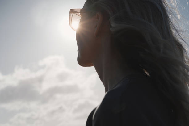 istock A sunlight through sunglasses, eye and vision care 1492141733