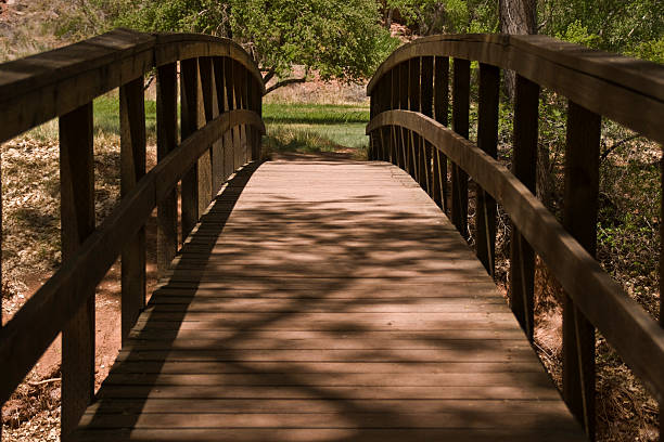 Holz-Brücke – Foto