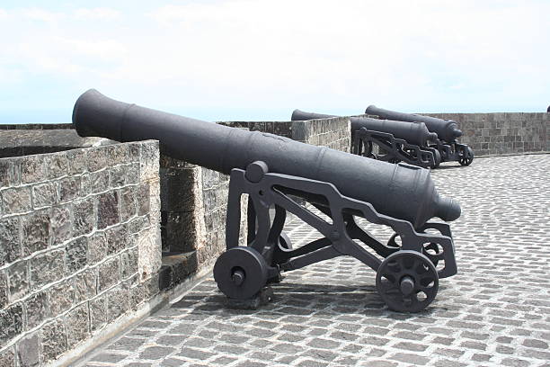 istock Cannons at Brimstone Fortress 149214706