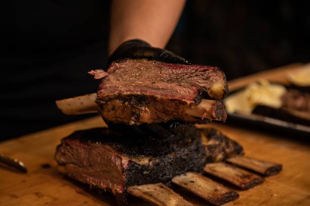 istock Smoky BBQ Beef Brisket Slow-Cooked 1492150165