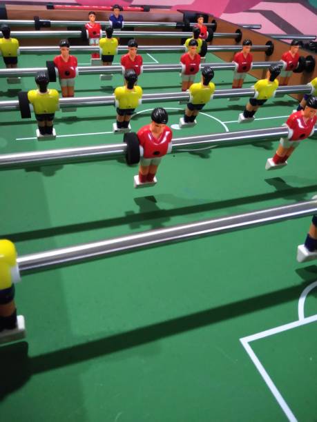 istock Table football is a soccer game that is played on a table. 1492151791
