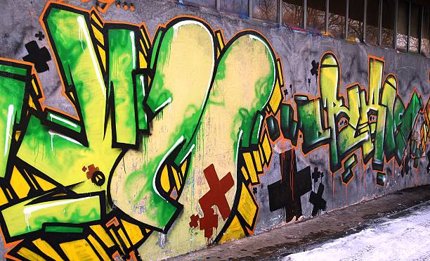 istock Colorful graffiti vandalism or art 149215281