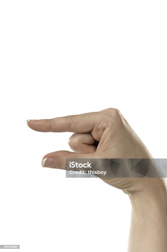 Letra G de ASL - Royalty-free Alfabeto Foto de stock