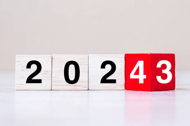 istock block 2023 to 2024 text on table. Resolution, strategy, plan, goal, motivation, reboot, business and New Year holiday concepts 1492161874