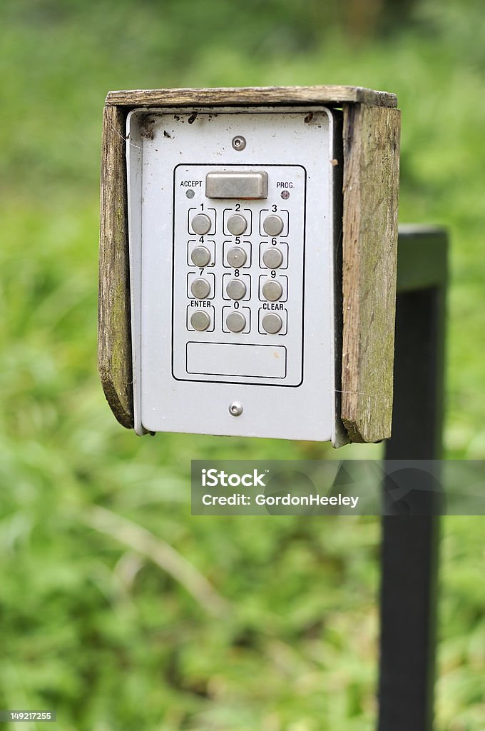 Sicherheit der Tastatur - Lizenzfrei Computertastatur Stock-Foto