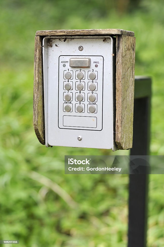 Tastiera di sicurezza - Foto stock royalty-free di Ambientazione esterna